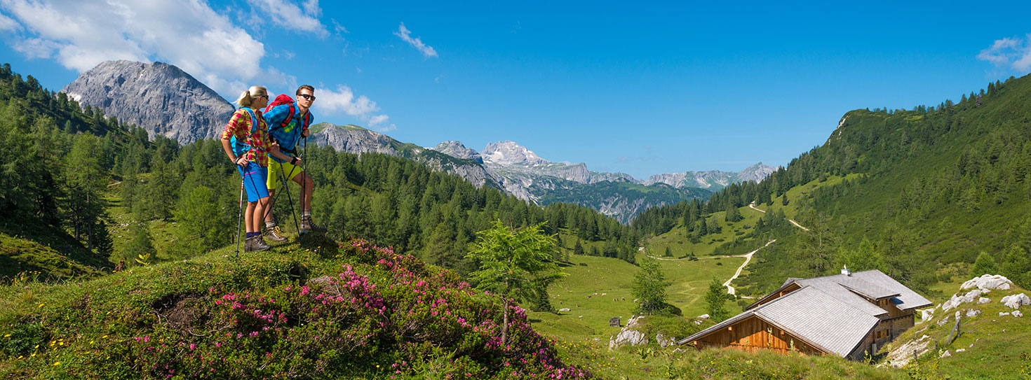 Wandern im Sommerurlaub in Obertauern