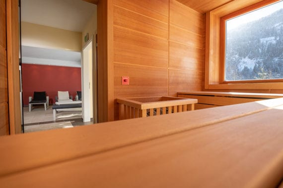 Wellnessbereich im 3-Sterne Hotel in Untertauern/Obertauern